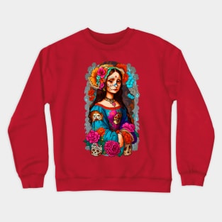 Sugar Skull Halloween Crewneck Sweatshirt